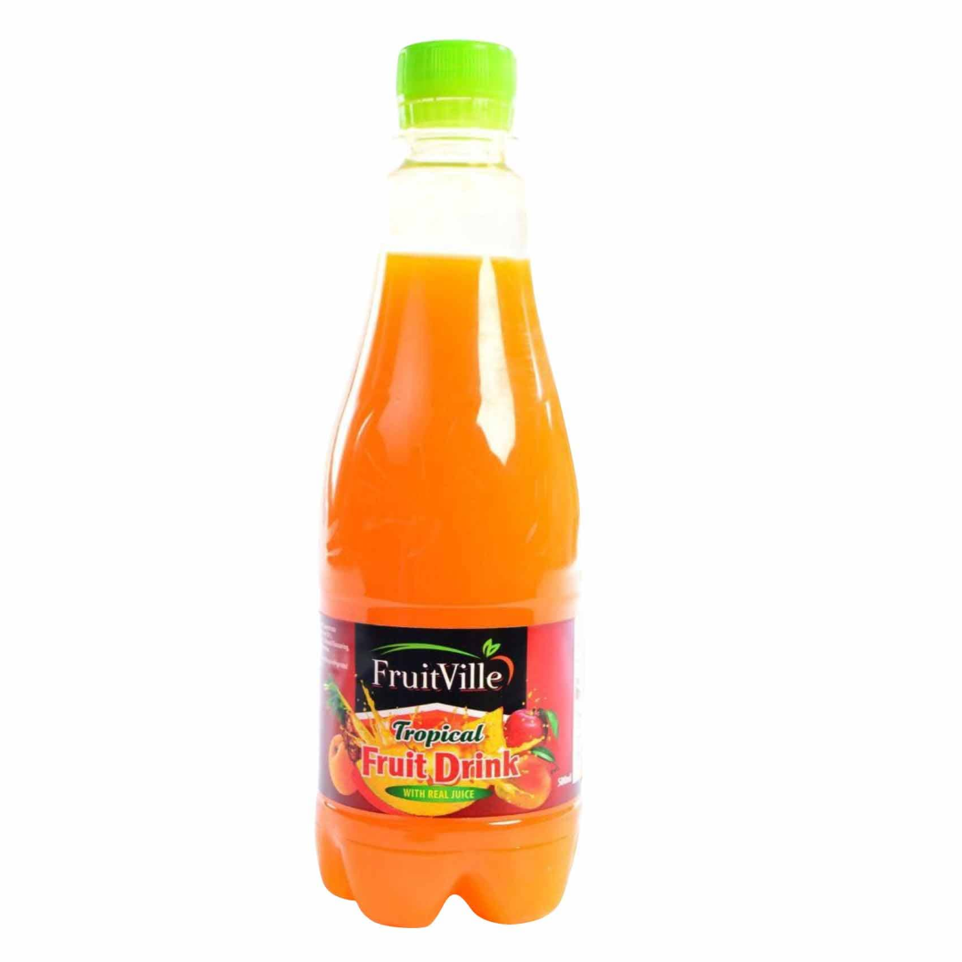 FRUITVILLE TROPICAL FRUIT DRINK 500ML